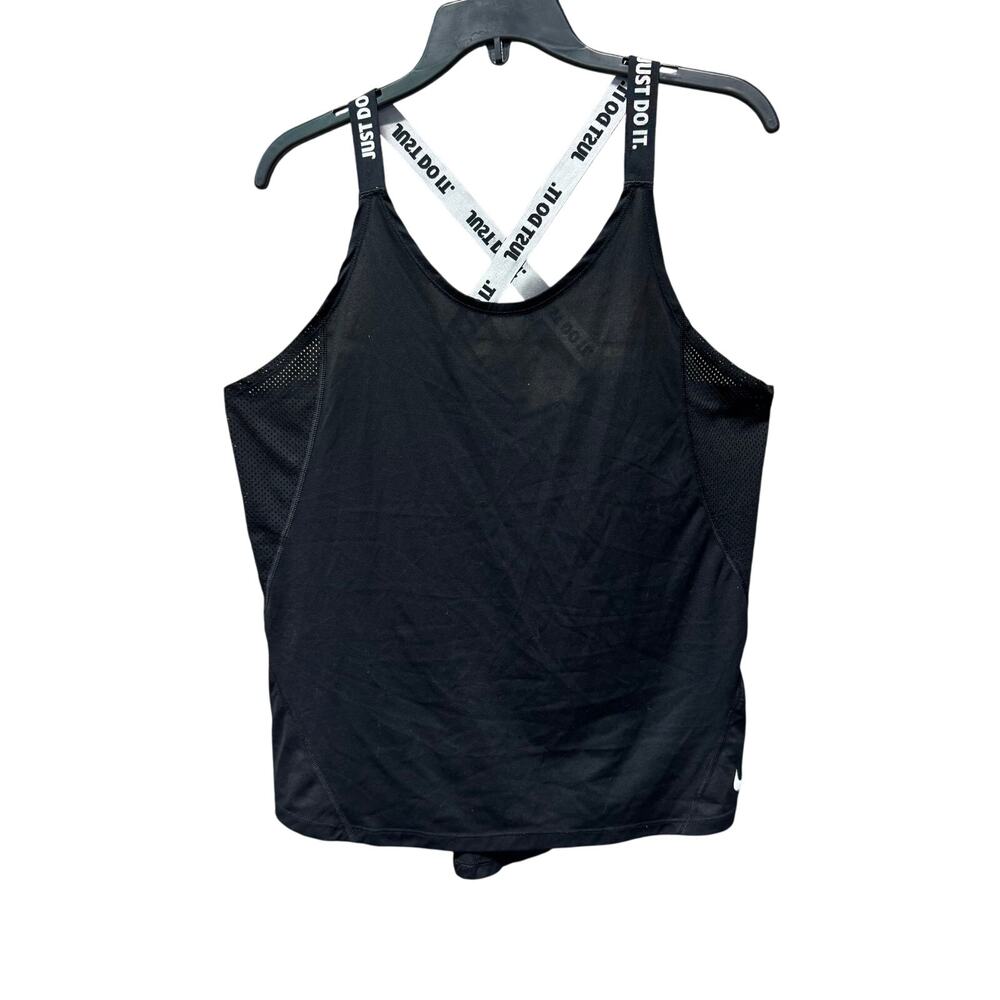 Nike crossover black tank top size XL